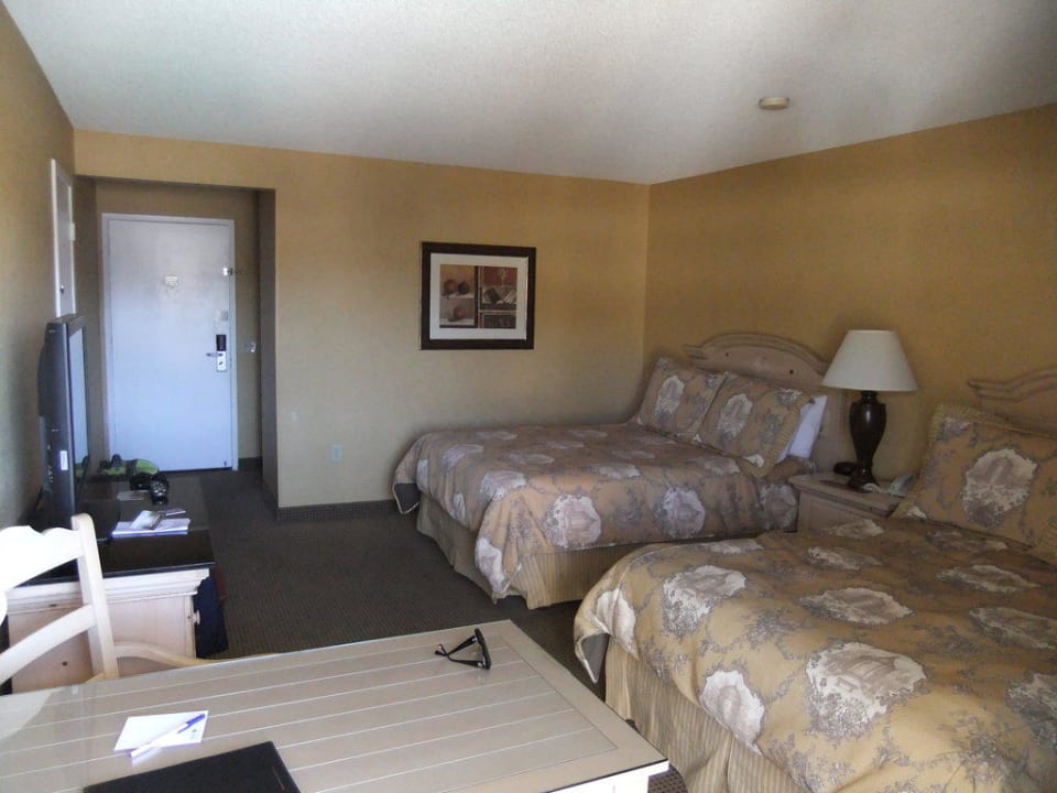 Blick ins Zimmer... Hotel Spyglass Inn