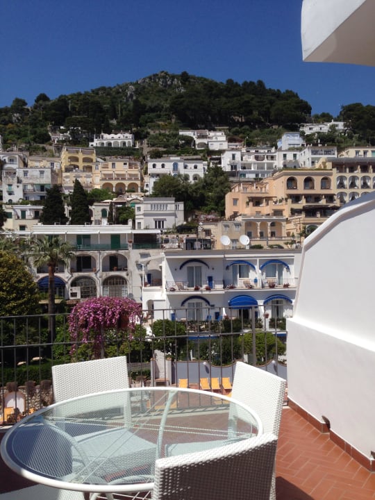 Blick von der Terrasse Hotel Syrene