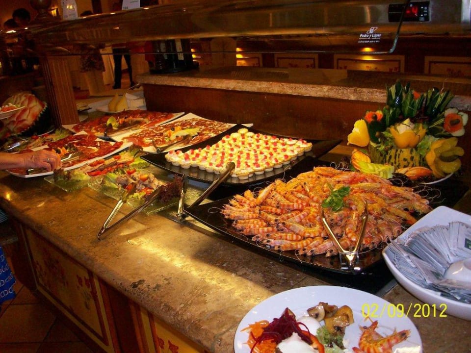Meeresfrüchte-Buffet Fuerte Conil-Resort
