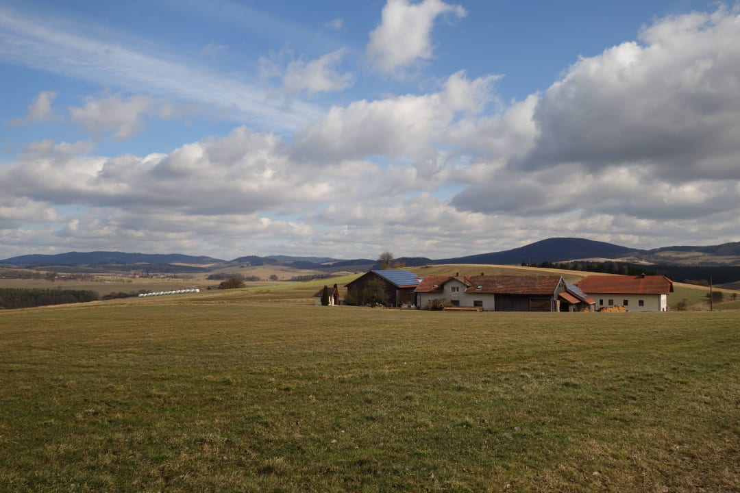 Ausblick beim Wandern Familotel Der Böhmerwald - Euer Familienhotel im Bayerischen Wald