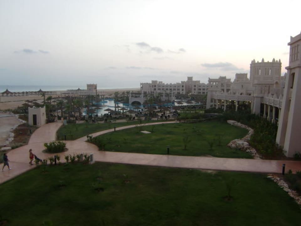 Ansicht vom Balkon  Hotel Riu Touareg