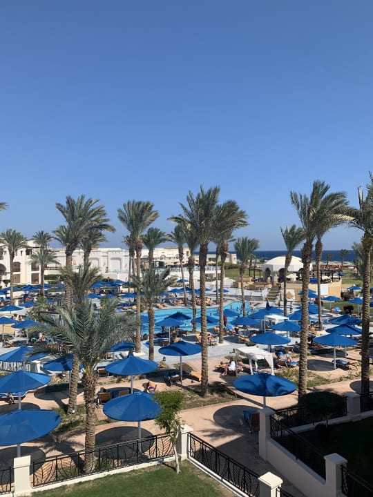 Ausblick Pickalbatros Palace Hotel-Port Ghalib