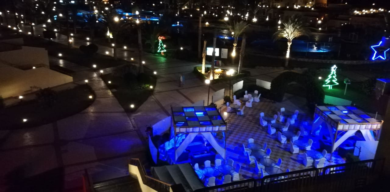 Ausblick Malikia Resort Abu Dabbab