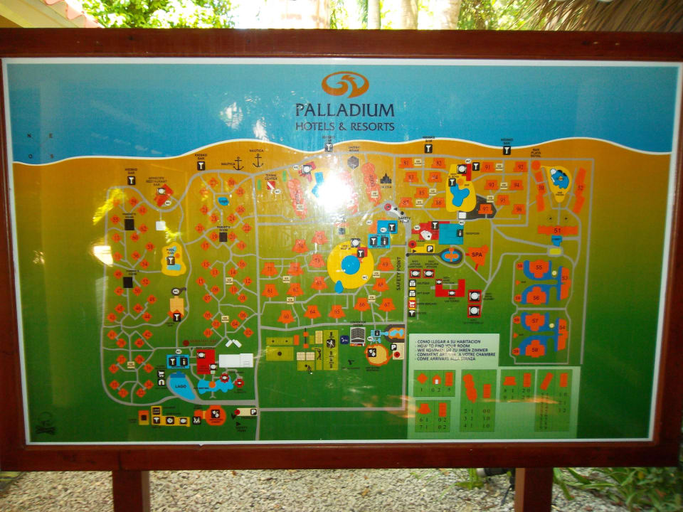 Überblick der Anlage  Grand Palladium Select Bávaro Resort & Spa