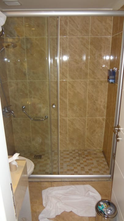 Dusche Badezimmer Linda Resort Hotel