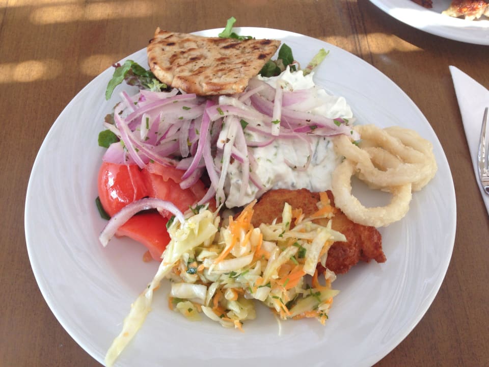 Griechisches Essen im griechischen Restaurant sehr lecker Porto Bello Royal