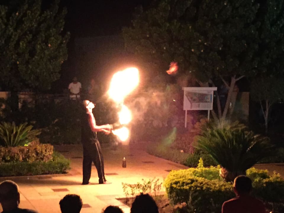 Feuershow JAZ Aquamarine Resort