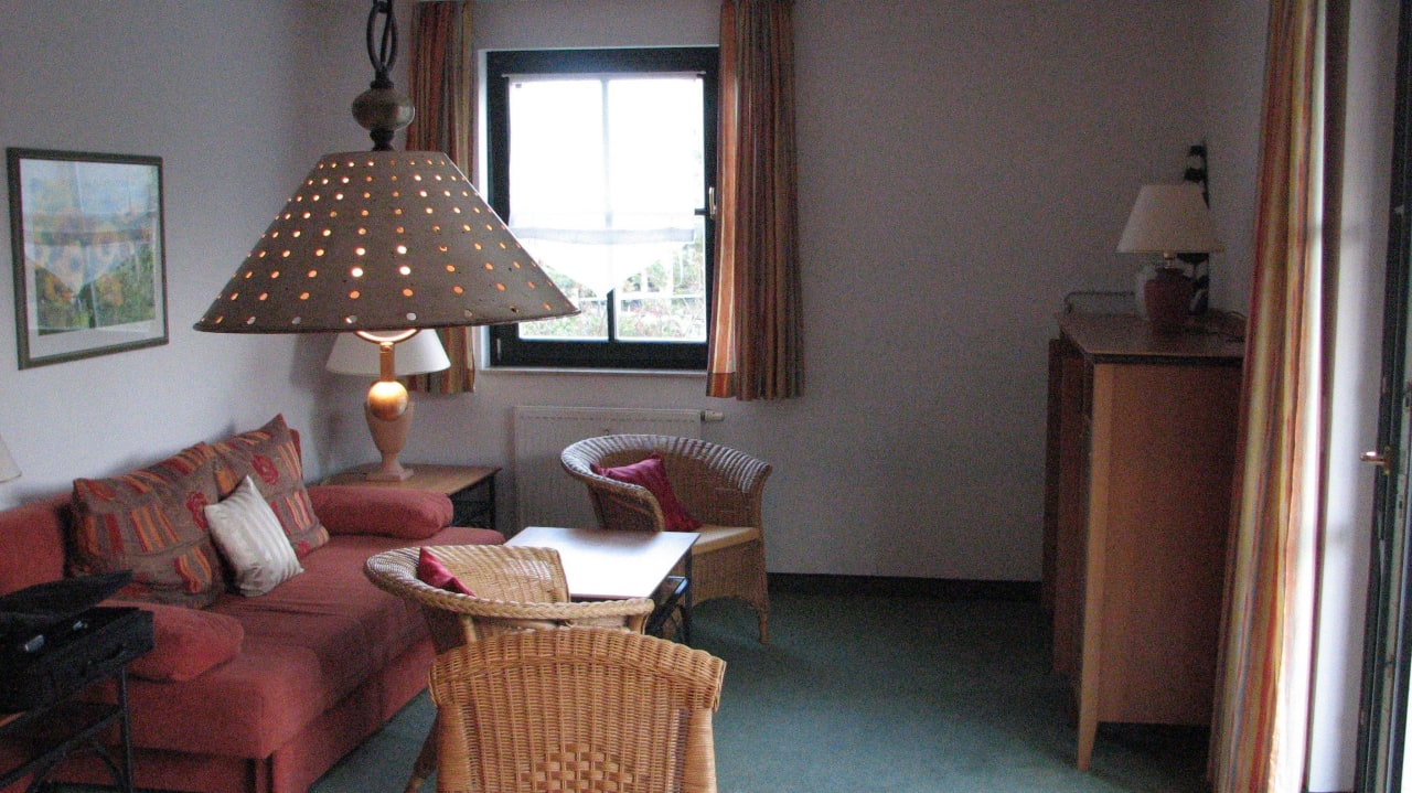 Wohnzimmer Moby Dick Ferienwohnungen