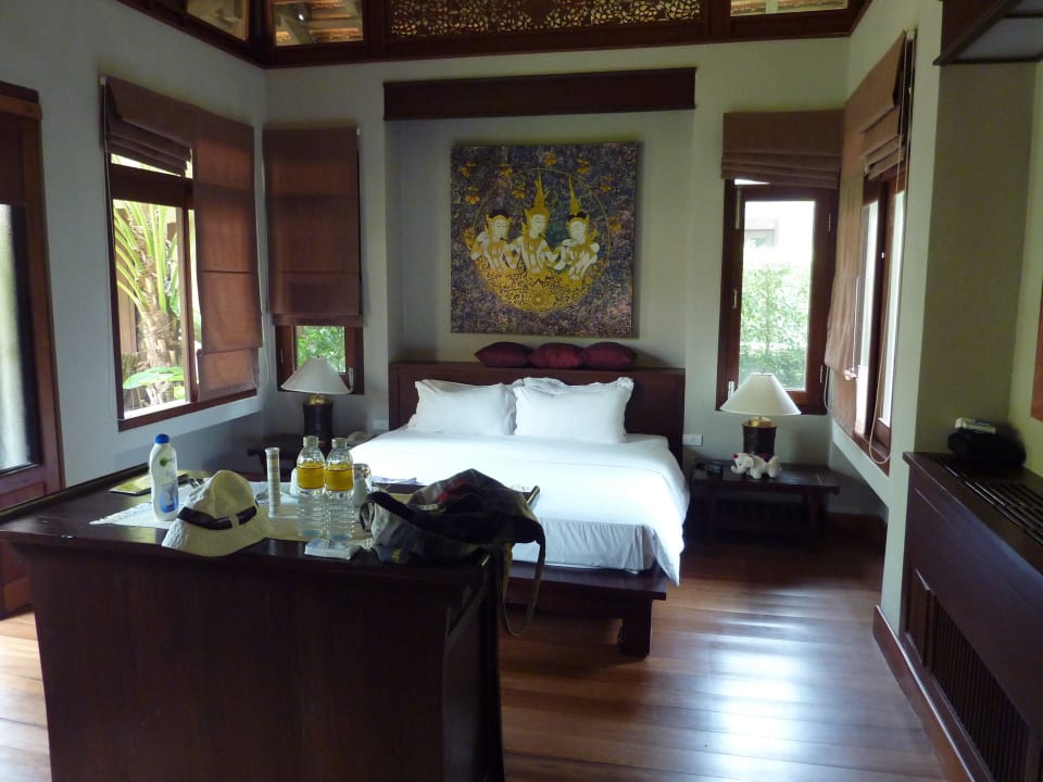 Bungalow 128 von innen Khaolak Bhandari Resort & Spa
