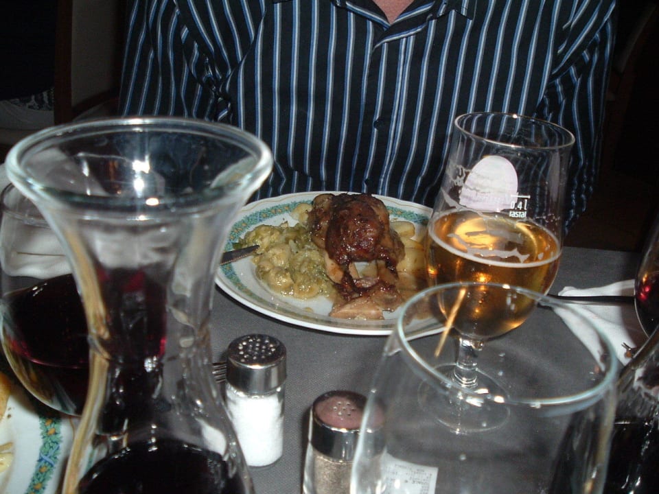 Die Auswahl beim Galadinner war schwer! Aber lecke Caravel Bike Hotel