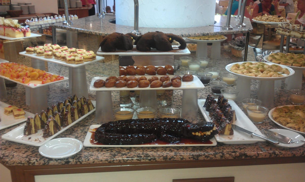 Sehr kreativ Krokokuchen und Elefanten Grand Seker Hotel