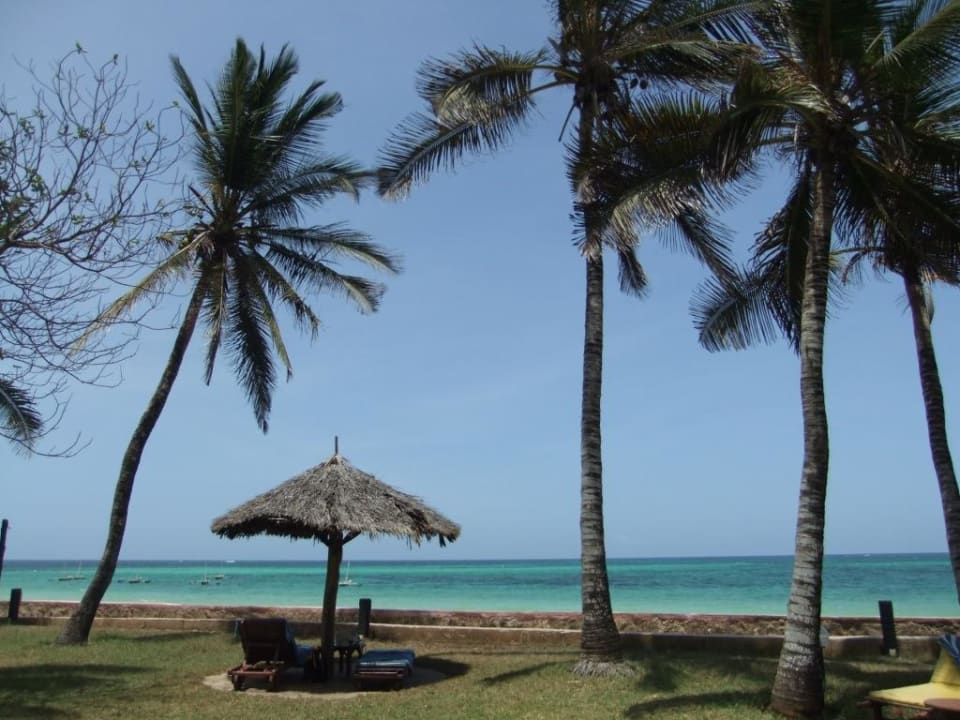 Liegewiese mit Blick aufs Meer Neptune Village Beach Resort & Spa