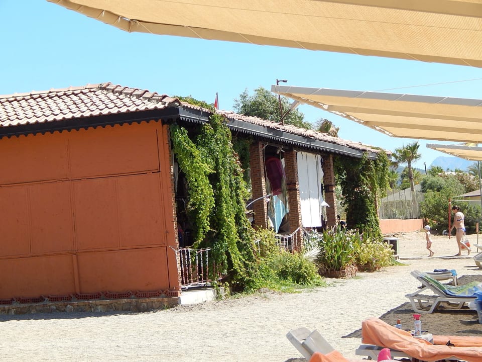 Bar na plaży Club Turtas Beach Hotel