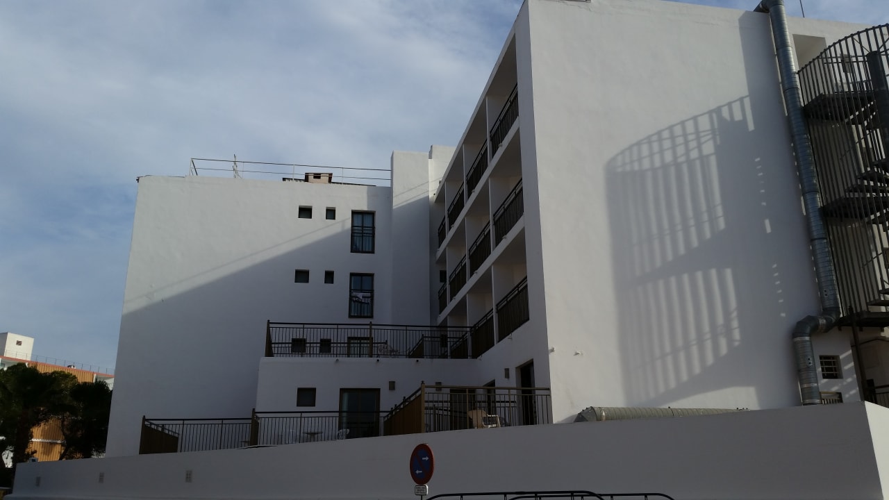 Vom Pool aus Hotel Vibra San Remo