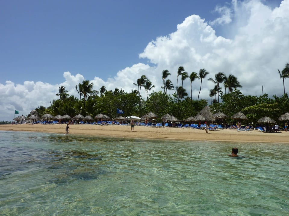 Blick aus dem Meer Bahia Principe Grand El Portillo