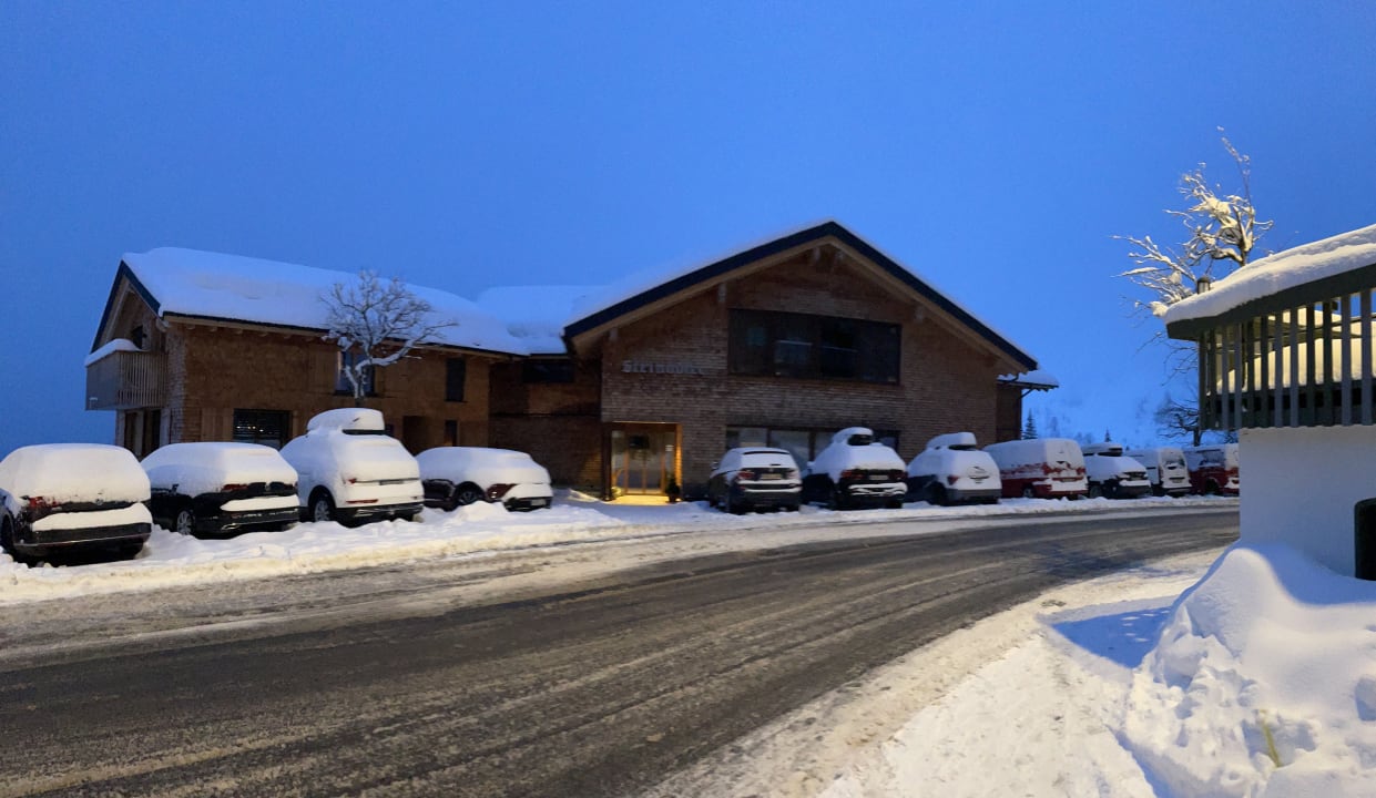 Außenansicht Adler Damüls Hotel Gasthof