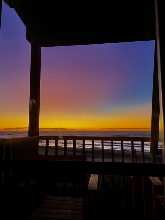 Ausblick Punakaiki Resort