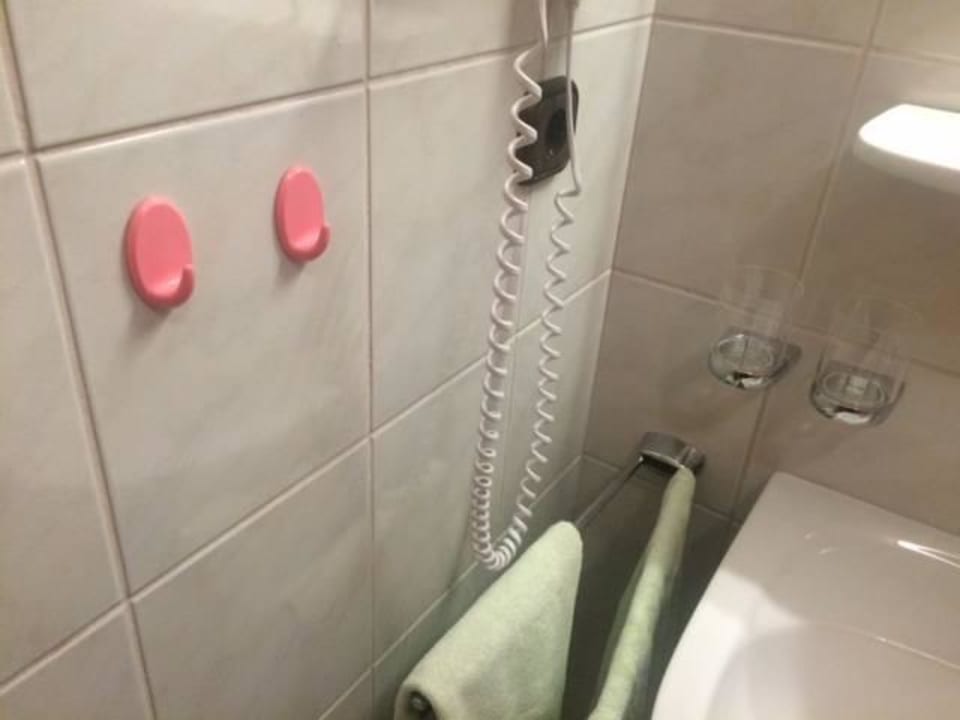 Badezimmer Hotel Hubertushof