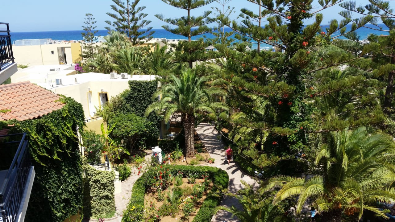 Blick vom Balkon Vantaris Luxury Beach Resort