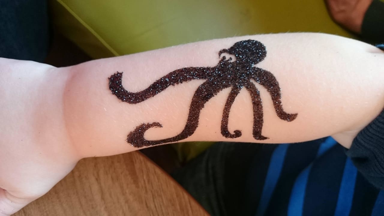 Glitzertattoo Center Parcs Park Bostalsee