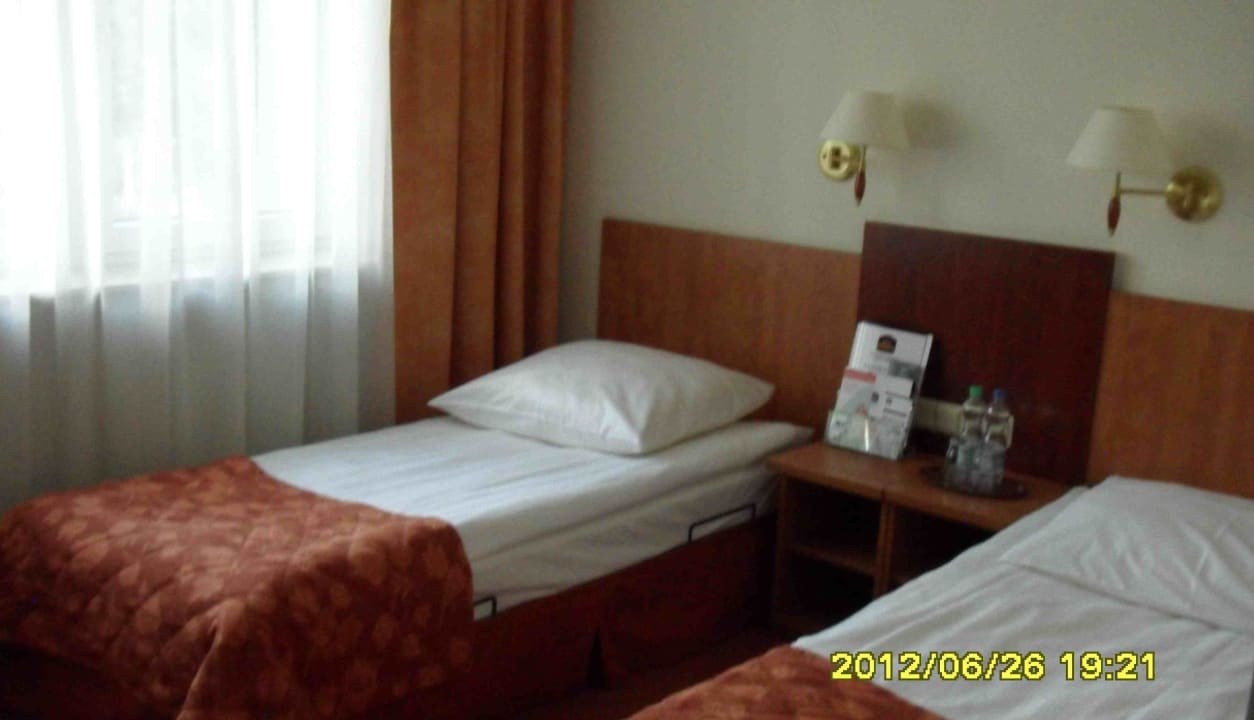 Blick auf die Schlafmöglichkeit Best Western Hotel Portos