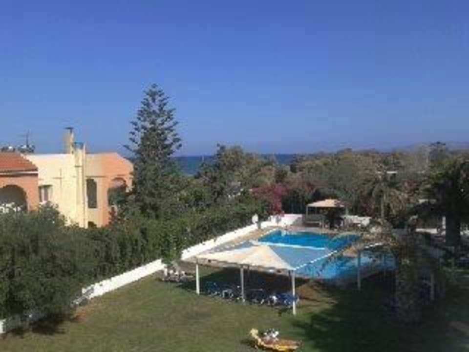 Meine Aussicht vom Balkon Hotel Prince of Lillies