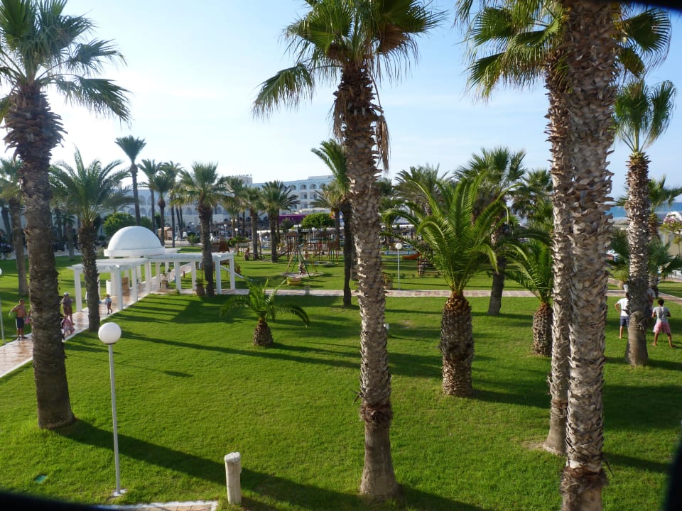 Blick von unserem Balkon El Mehdi Beach Resort