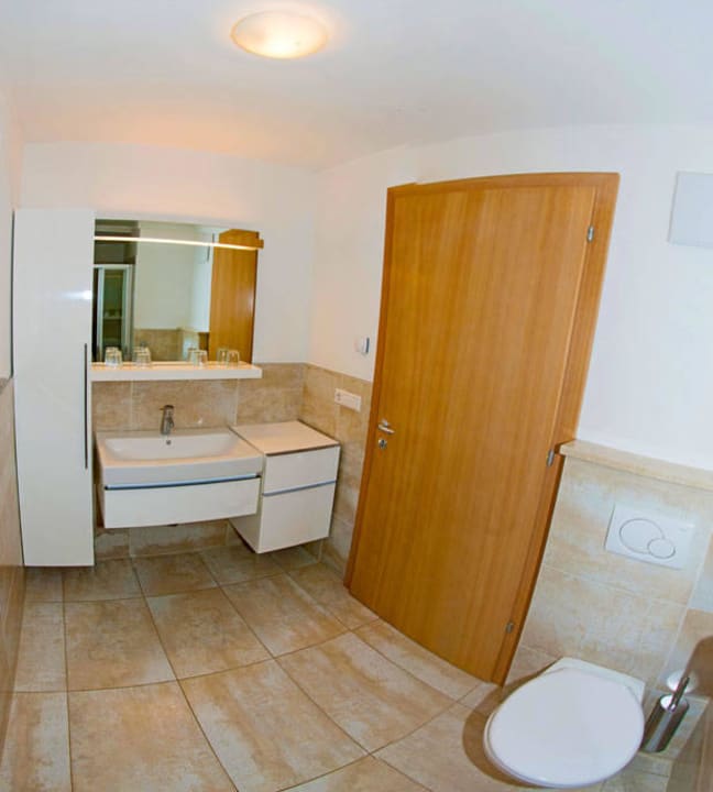 Appartement Panorama - Badezimmer Residence Fiegl