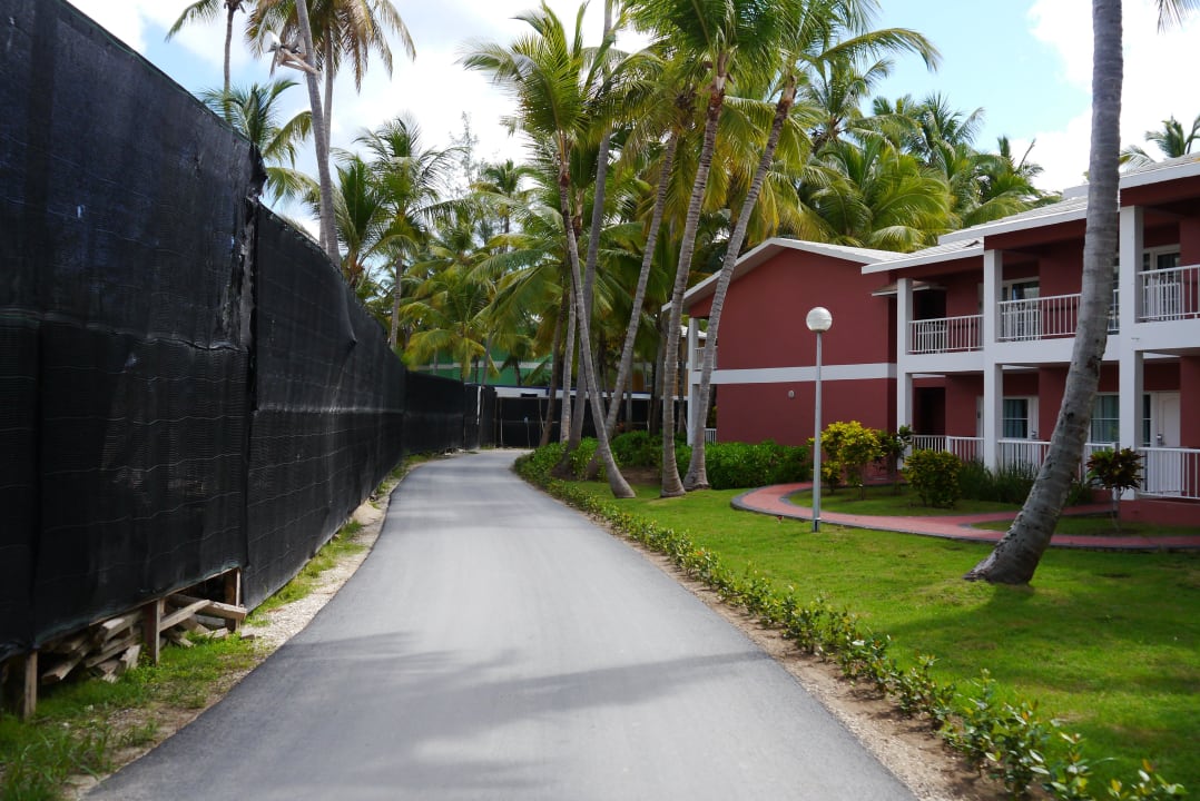 Baustelle zwischen Bavaro und Punta Cana Grand Palladium Select Bávaro Resort & Spa