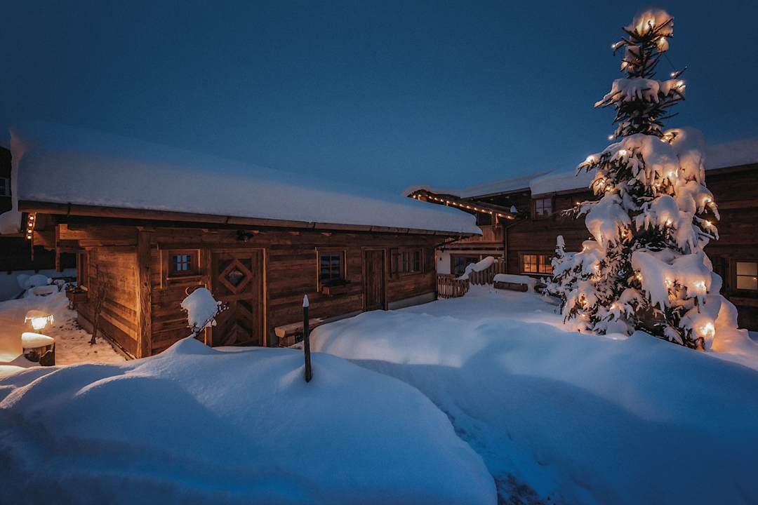 Außenansicht Alpzitt-Chalets