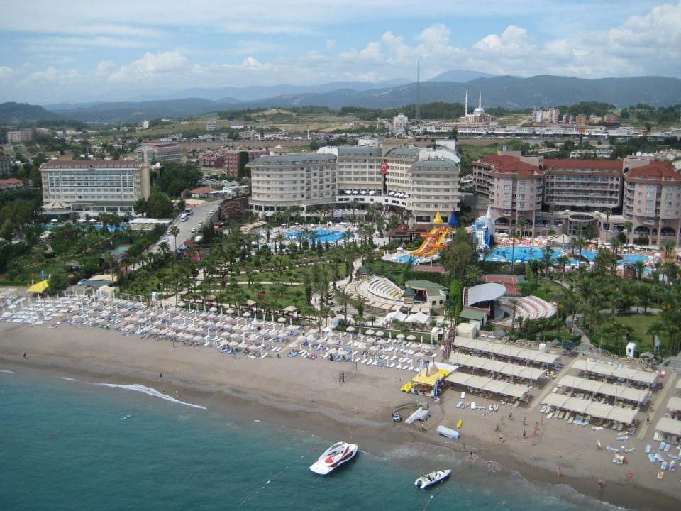 Hotelansicht von Oben  Saphir Resort & Spa