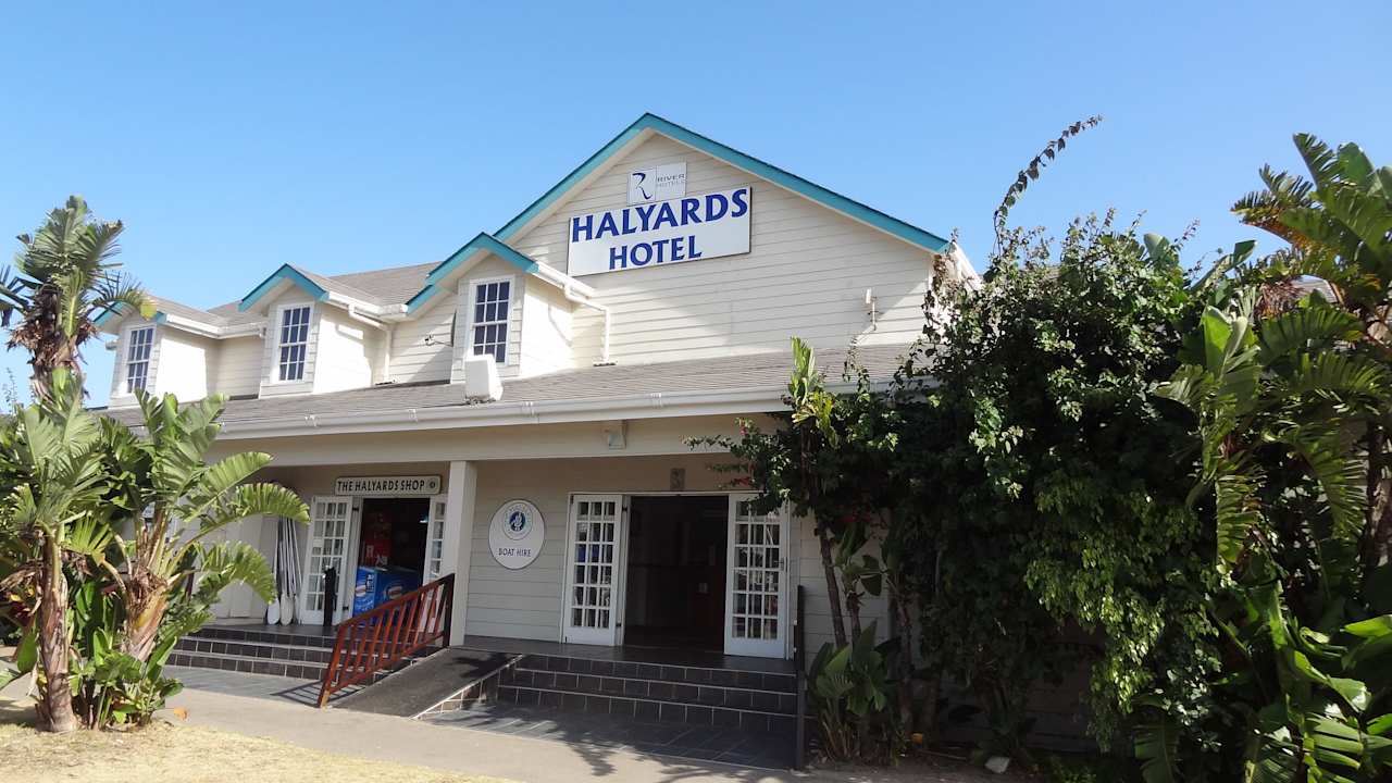 Außenansicht Hotel Halyards