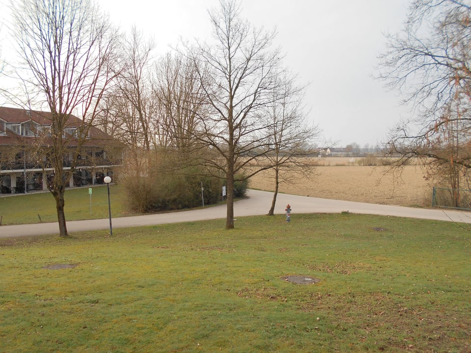 Blick von der Terrasse Jagdhof