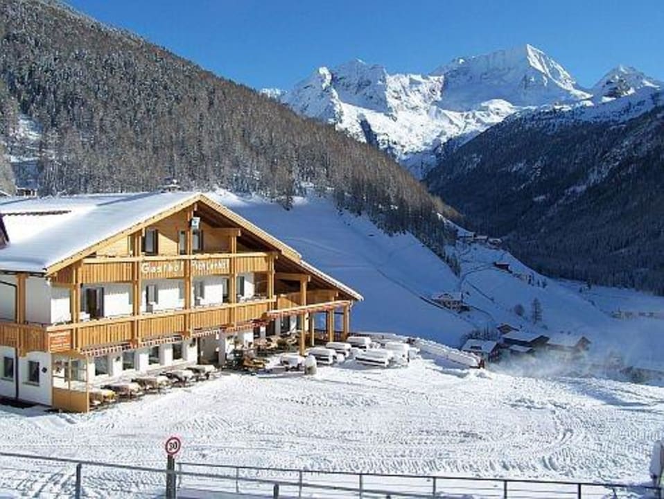 Hotel von der Piste aus Gasthof Pichlerhof