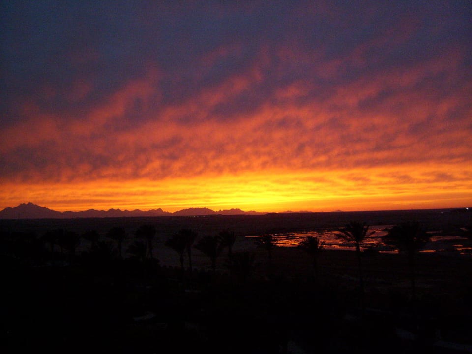 Toller Sonnenuntergang Makadi Palace