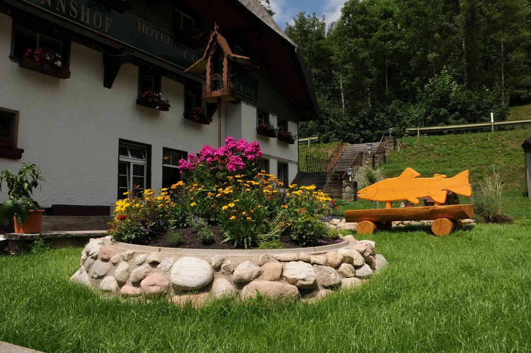 Gepflegter Garten Heizmannshof Hotel & Restaurant