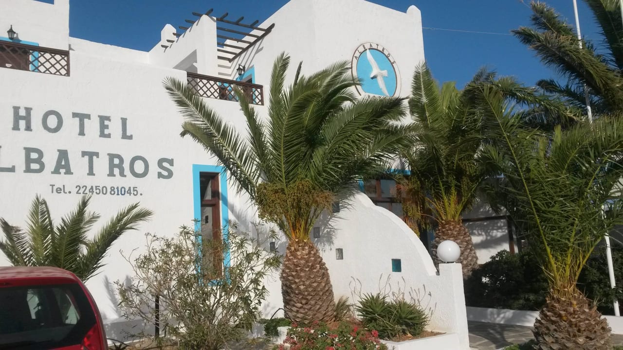 Hotel von aussen Hotel Albatros