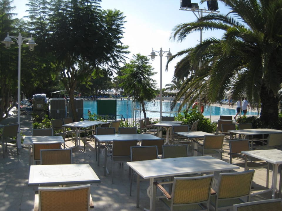 Außenbereich Restaurant Turquoise Hotel