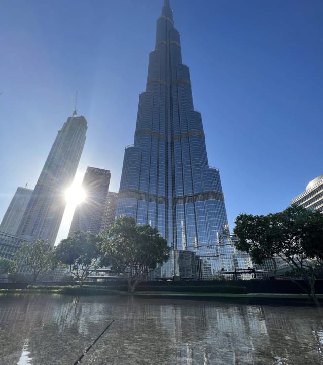 Ausblick JW Marriott Marquis Hotel Dubai