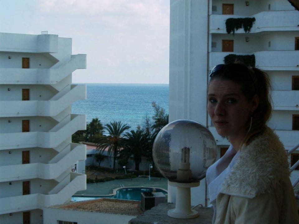 Aussicht vom Balkon Bei Juan Playa Blanca