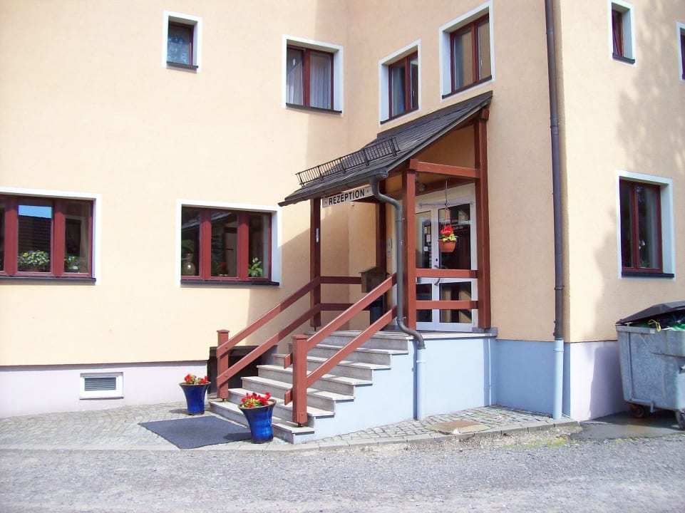 Hoteleingang (Rezeption) Erzgebirgshotel Freiberger Höhe