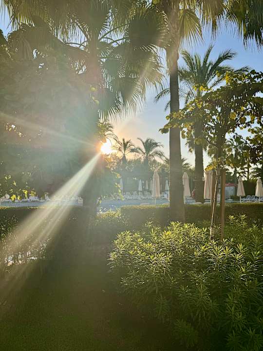 Gartenanlage Belek Beach Resort Hotel
