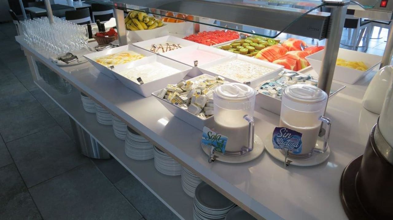 Teil des Frühstücksbüffets Servatur Playa Bonita