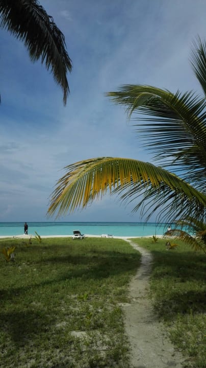 Blick von der Veranda Meeru Maldives Resort Island