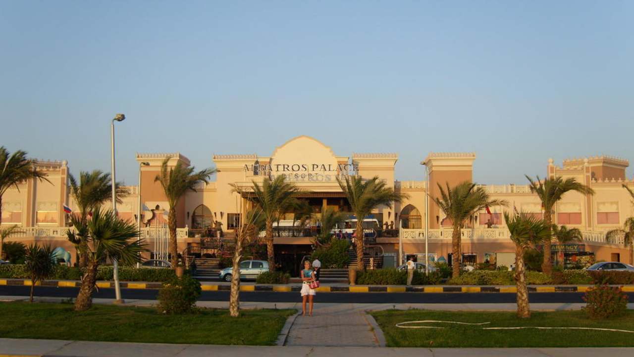 Hotel von vorne Pickalbatros Palace Resort