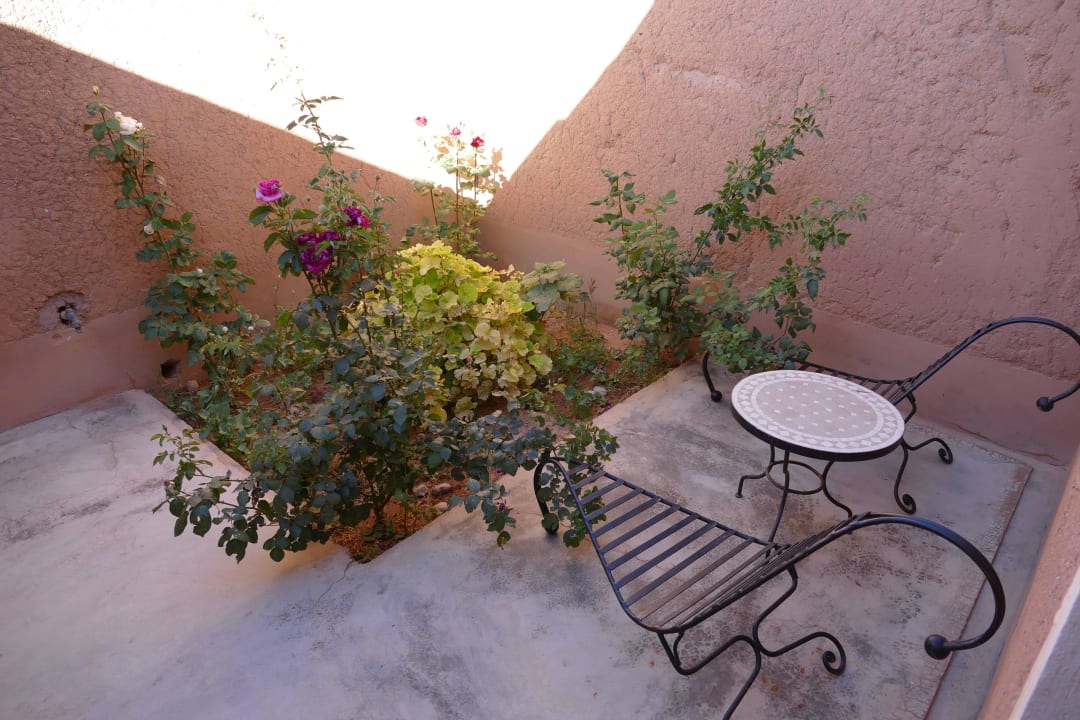 Privater Garten zum Zimmer Hotel Kasbah Tizzarouine