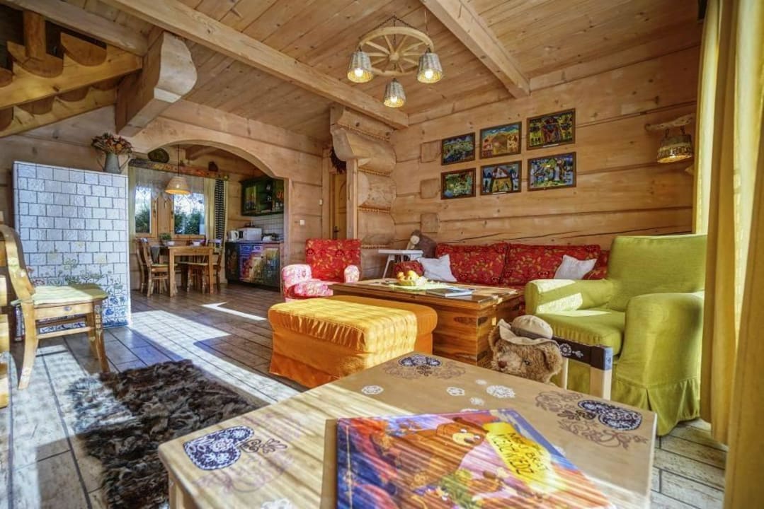 Domek wiejski - salon Ferienhaus Tajgolka