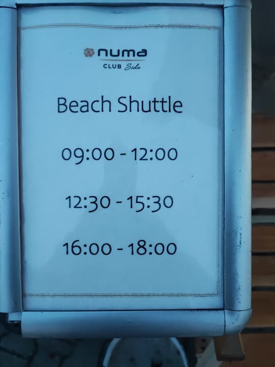 Strand allsun Numa Club Side