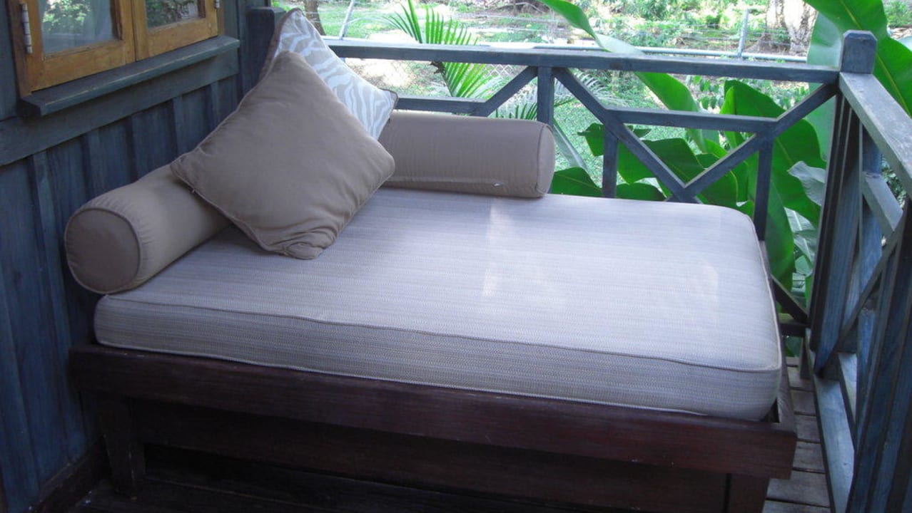 Tagesbett auf dem Balkon Sunset at the Palms Resort - Adults Only