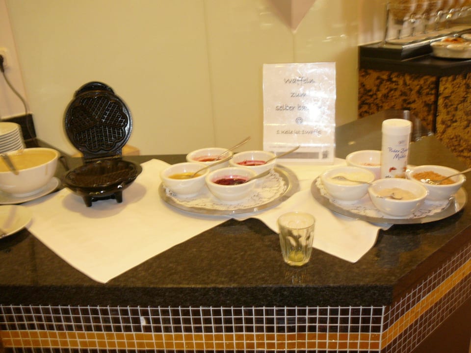 Absolut genial - Waffeln zum selber backen! Hotel Das Ludwig